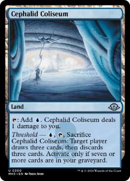 [300]【EN】セファリッドの円形競技場/Cephalid Coliseum【MH3】[U][土地]