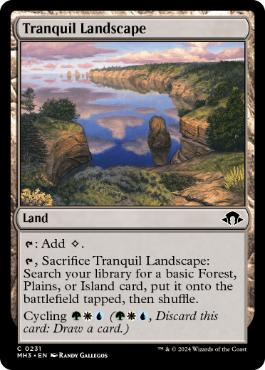[231]【EN】安息地帯/Tranquil Landscape【MH3】[C][土地]