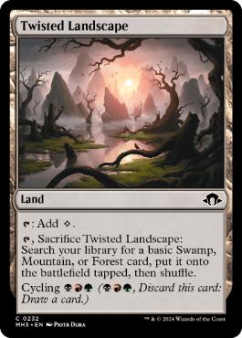 [232]【EN】屈曲地帯/Twisted Landscape【MH3】[C][土地]