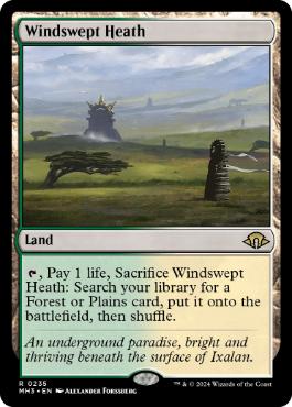 [235]【EN】吹きさらしの荒野/Windswept Heath【MH3】[R][土地]
