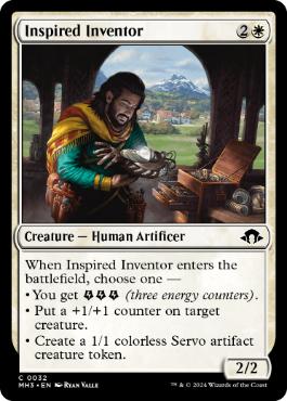 [032]【EN】【FOIL】閃いた発明者/Inspired Inventor【MH3】[C][白]