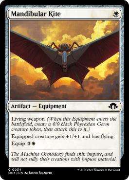 [034]【EN】【FOIL】下顎のカイト/Mandibular Kite【MH3】[C][白]