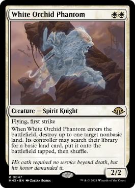 [047]【EN】【FOIL】白蘭の幻影/White Orchid Phantom【MH3】[R][白]