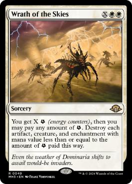 [049]【EN】【FOIL】空の怒り/Wrath of the Skies【MH3】[R][白]