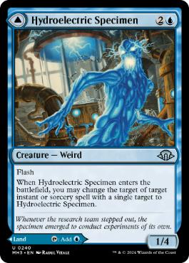 [240]【EN】【FOIL】水力発電の検体/Hydroelectric Specimen【MH3】[U][青]