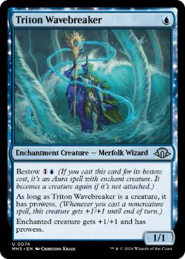 [074]【EN】【FOIL】トリトンの波破り/Triton Wavebreaker【MH3】[U][青]