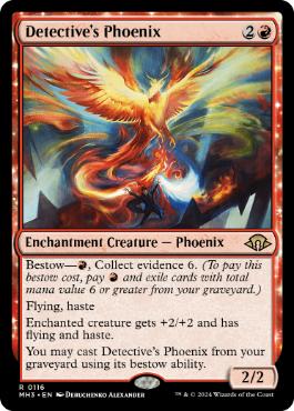 [116]【EN】【FOIL】探偵のフェニックス/Detective's Phoenix【MH3】[R][赤]