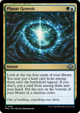 [198]【EN】【FOIL】次元の創世/Planar Genesis【MH3】[U][多色]