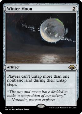 [213]【EN】【FOIL】冬の月/Winter Moon【MH3】[R][茶]