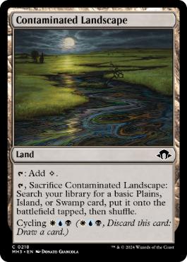 [218]【EN】【FOIL】汚染地帯/Contaminated Landscape【MH3】[C][土地]