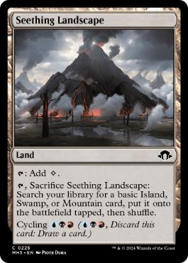 [225]【EN】【FOIL】煮沸地帯/Seething Landscape【MH3】[C][土地]