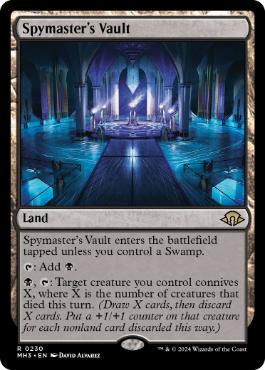 [230]【EN】【FOIL】密偵長の大霊堂/Spymaster's Vault【MH3】[R][土地]