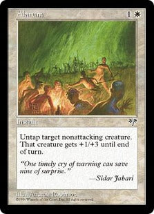 [002]【EN】警告の叫び/Alarum【MIR】[C][白]