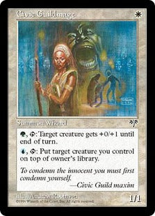 [007]【JP】護民官ギルドの魔道士/Civic Guildmage【MIR】[C][白]