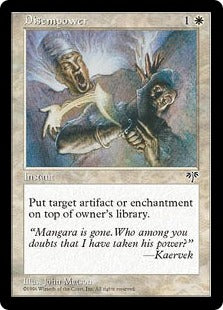 [009]【JP】力の消滅/Disempower【MIR】[C][白]