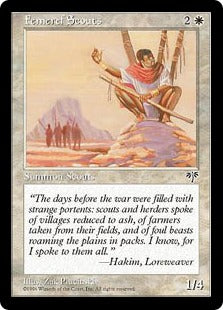 [019]【JP】フェメレフの斥候/Femeref Scouts【MIR】[C][白]