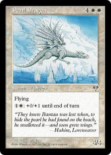 [033]【JP】真珠のドラゴン/Pearl Dragon【MIR】[R][白]