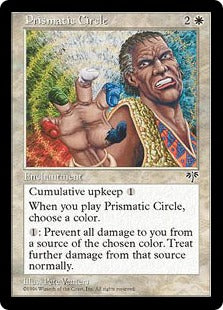 [034]【EN】虹色の魔法円/Prismatic Circle【MIR】[C][白]