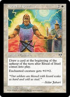 [036]【JP】鋼の儀式/Ritual of Steel【MIR】[C][白]