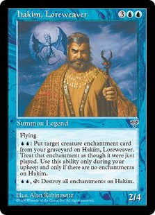 [068]【JP】伝承の紡ぎ手ハキーム/Hakim, Loreweaver【MIR】[R][青]