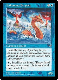 [072]【JP】クーケムッサの大海蛇/Kukemssa Serpent【MIR】[C][青]