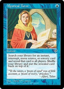 [080]【EN】神秘の教示者/Mystical Tutor【MIR】[U][青]