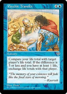 [085]【EN】生命転移/Psychic Transfer【MIR】[R][青]