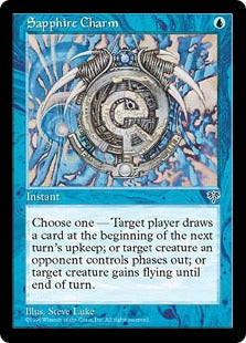 [089]【EN】サファイアの魔除け/Sapphire Charm【MIR】[C][青]