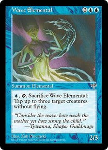 [102]【EN】波の精霊/Wave Elemental【MIR】[U][青]