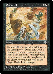 [118]【JP】生命吸収/Drain Life【MIR】[C][黒]