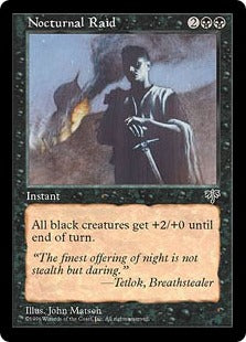 [132]【JP】夜襲/Nocturnal Raid【MIR】[U][黒]