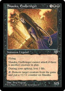[142]【JP】終末を招く者ショークー/Shauku, Endbringer【MIR】[R][黒]