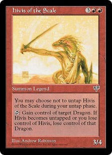 [182]【EN】鱗のヒヴィス/Hivis of the Scale【MIR】[R][赤]