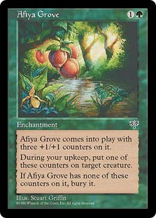 [205]【JP】アフィヤの樹/Afiya Grove【MIR】[R][緑]