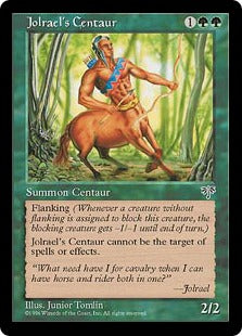 [222]【EN】ジョルレイルのケンタウルス/Jolrael's Centaur【MIR】[C][緑]