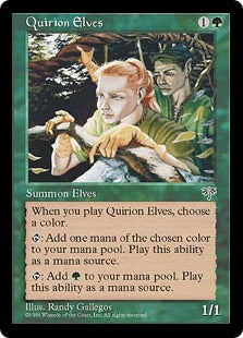 [234]【JP】クウィリーオン・エルフ/Quirion Elves【MIR】[C][緑]