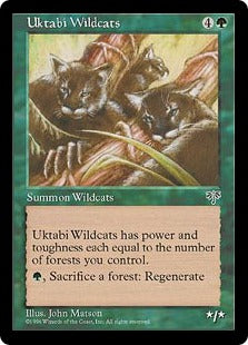 [248]【EN】ウークタビー・ワイルドキャット/Uktabi Wildcats【MIR】[R][緑]