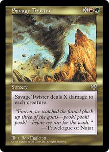 [280]【EN】大竜巻/Savage Twister【MIR】[U][多色]