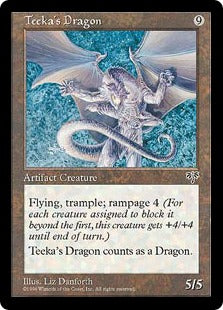 [320]【EN】ティーカのドラゴン/Teeka's Dragon【MIR】[R][茶]