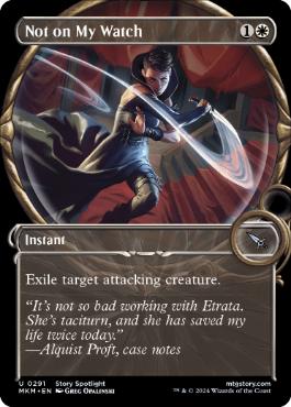 [291]【EN】■ショーケース■やらせはしない/Not on My Watch【MKM】[U][白]