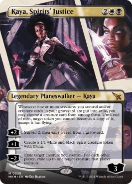[335]【EN】■ボーダーレス■幽霊の裁き、ケイヤ/Kaya, Spirits' Justice【MKM】[M][多色]