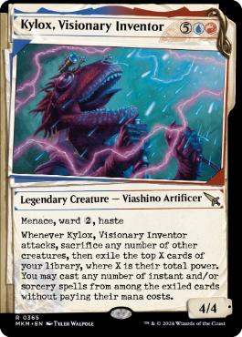 [365]【EN】【FOIL】■ショーケース■先見的発明者、カイロックス/Kylox, Visionary Inventor【MKM】[R][多色]