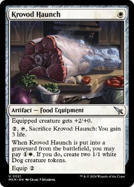 [021]【EN】クロヴァドの脚肉/Krovod Haunch【MKM】[U][白]