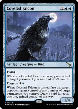 [048]【EN】切望の隼/Coveted Falcon【MKM】[R][青]