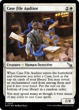 [007]【EN】【FOIL】事件簿の監査人/Case File Auditor【MKM】[U][白]