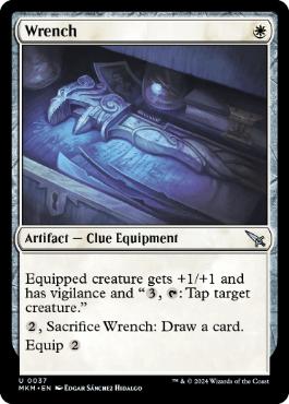 [037]【EN】【FOIL】レンチ/Wrench【MKM】[U][白]