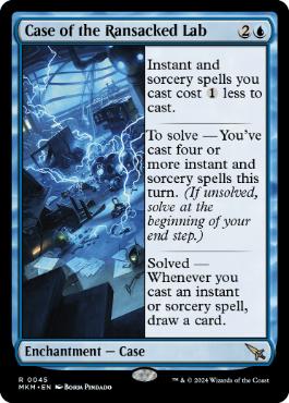 [045]【EN】【FOIL】研究所荒らしの事件/Case of the Ransacked Lab【MKM】[R][青]