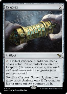 [251]【EN】【FOIL】クリプテックス/Cryptex【MKM】[R][茶]