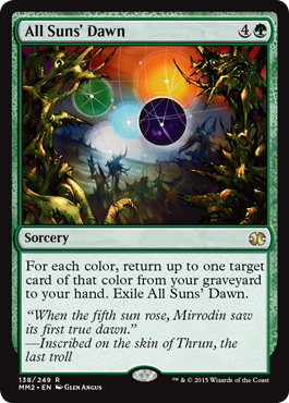 [138]【EN】全ての太陽の夜明け/All Suns' Dawn【MM2】[R][緑]