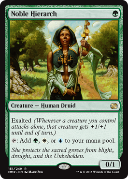[151]【EN】貴族の教主/Noble Hierarch【MM2】[R][緑]